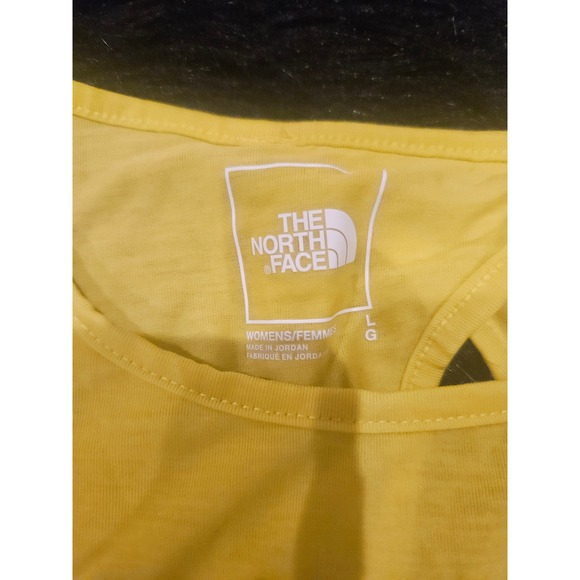 NWT The North Face Wander Cross Back SS Womens Large Acid Yellow - Picture 3 of 5